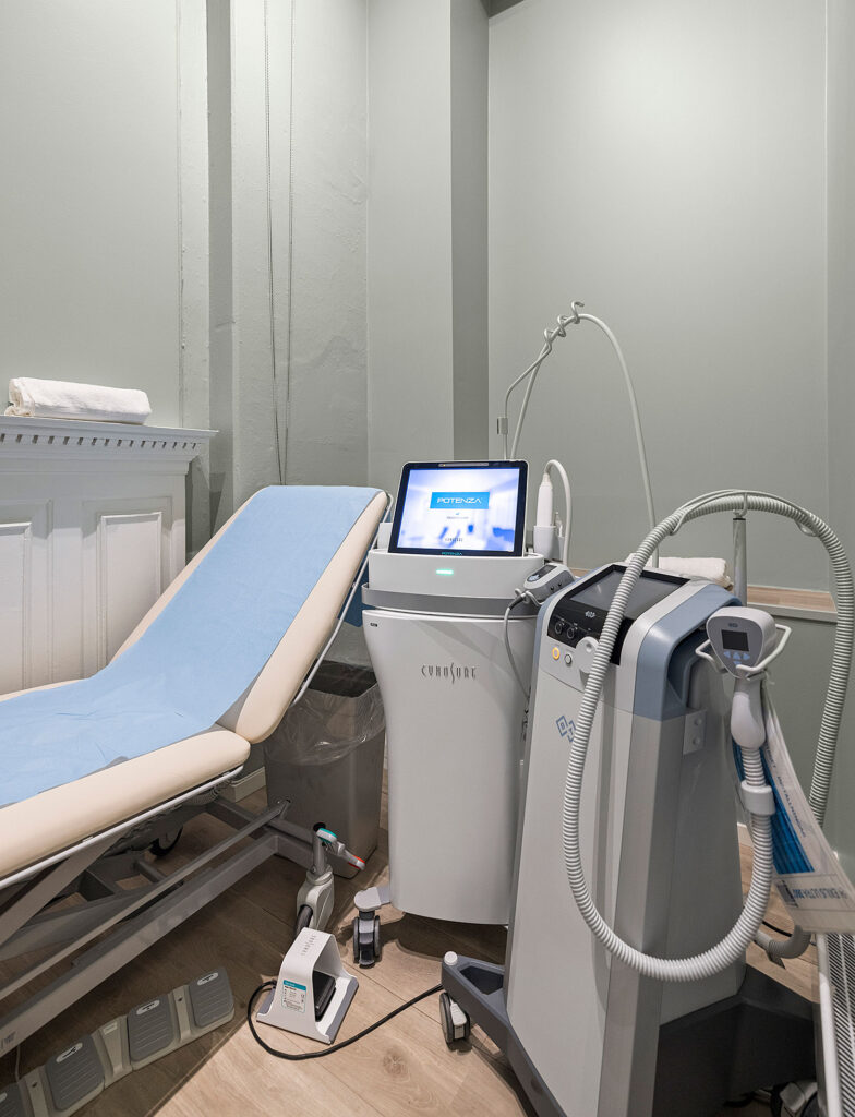 Potenza laser behandling